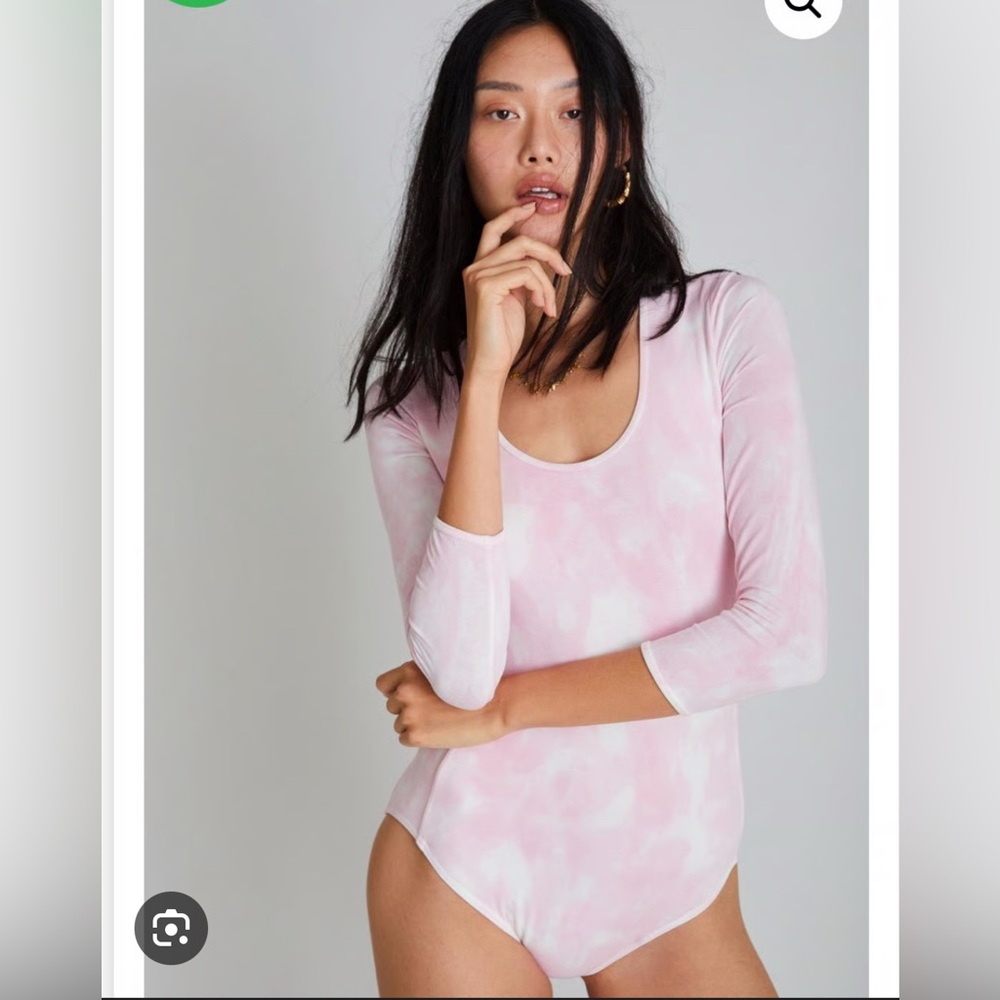 LoveShackFancy Tie-Dye bodysuit